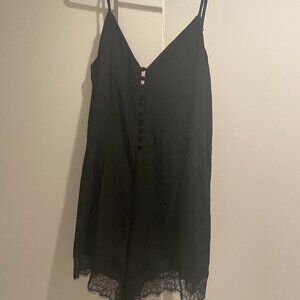 Lovers & Friends Black Romper